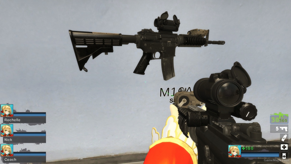 Colt M4A1 [US Army Standard Issue] (M16) v3