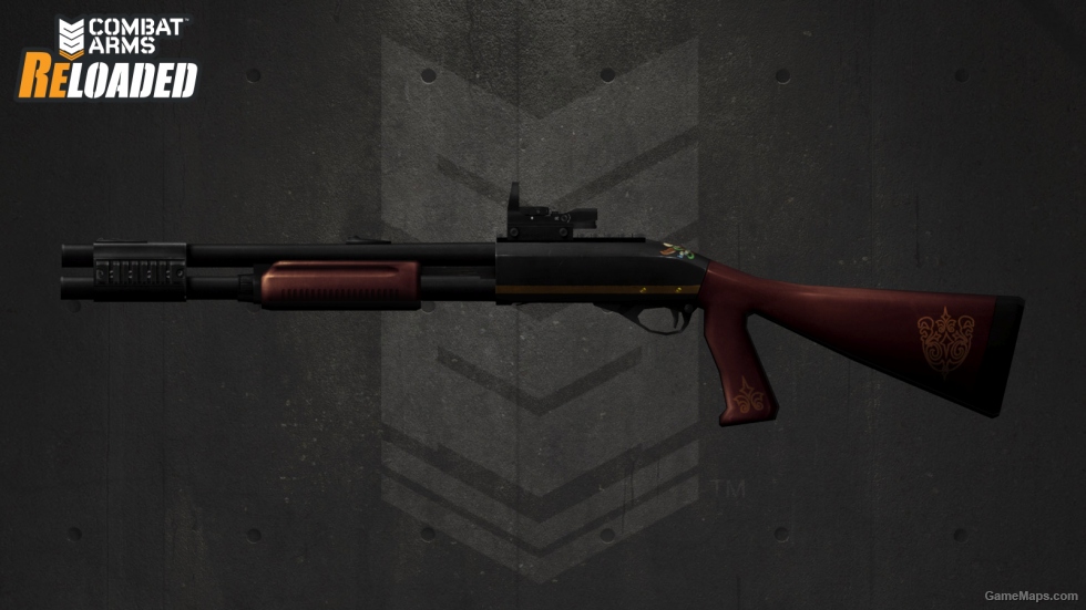 Combat Arms Classic Max's R870 MCS MOD (Chrome Shotgun)