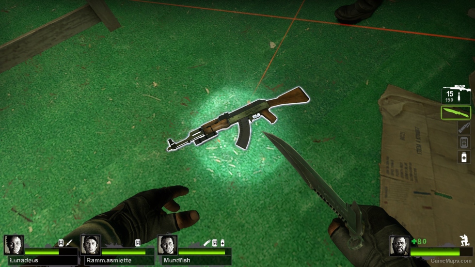 Combinación predeterminada de AK-47 RNG