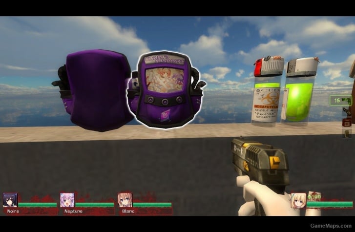 Compa's Bandage Dispenser (Medkit) - Front and Back Compa's Bandage Dispenser (Medkit)