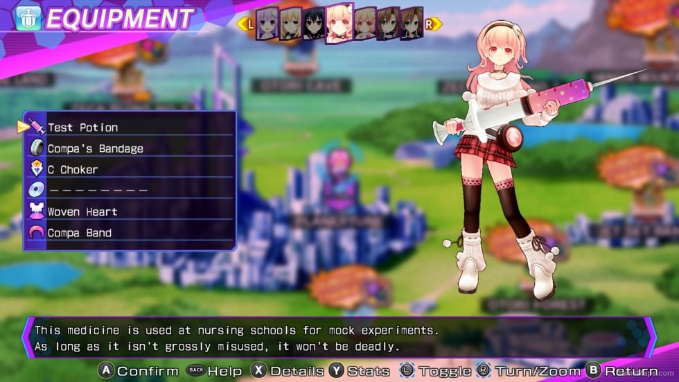 Compa's Test Potion replace Adrenaline Shot