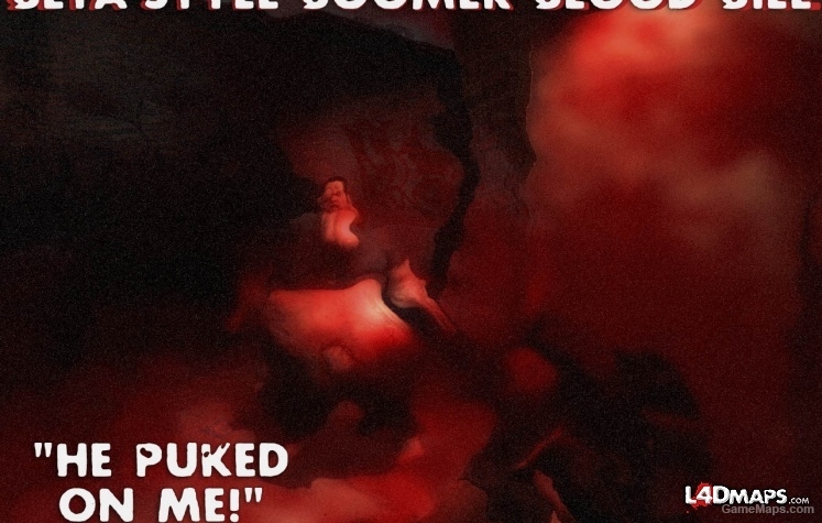 Complete red boomer vomit and bile