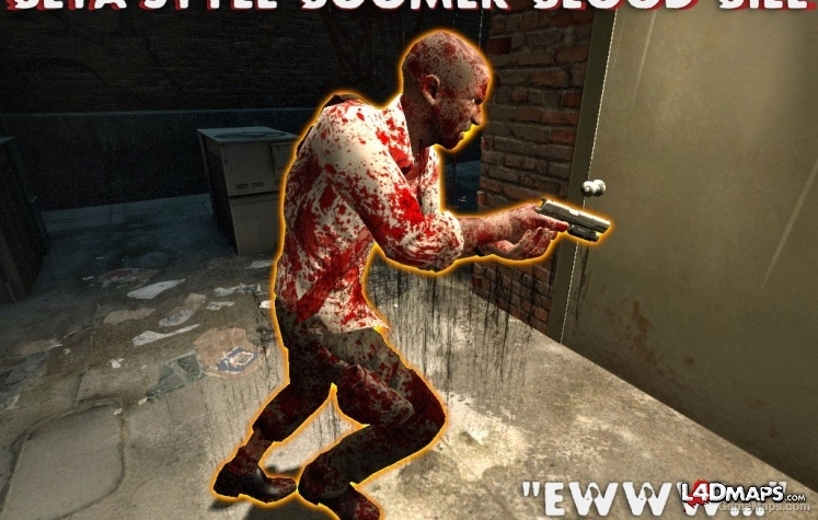 Complete red boomer vomit and bile