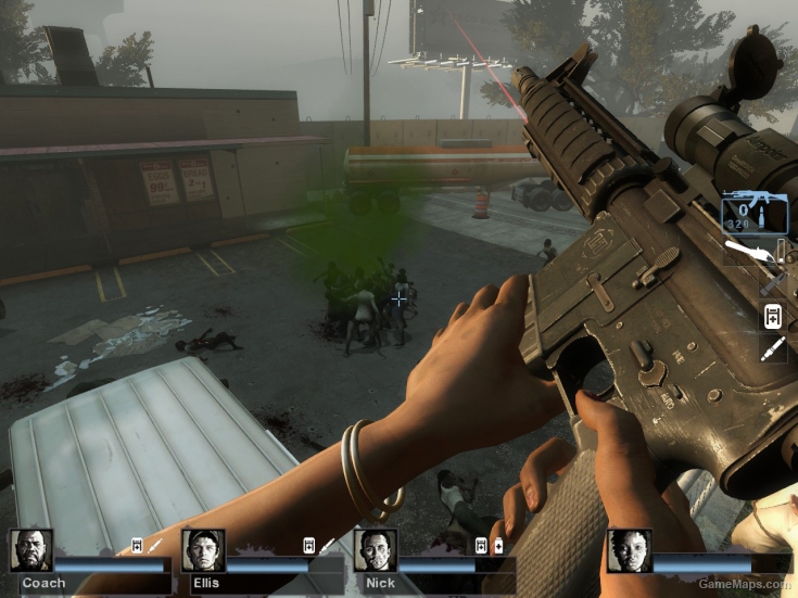 Concept art M4 (for M16, SCAR, and SIG)