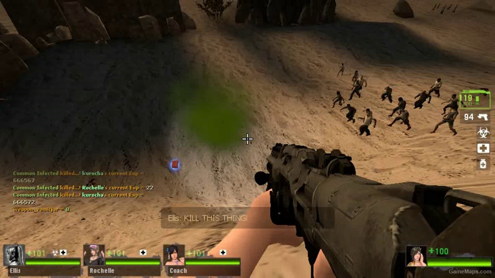 Corrosive Bile Bomb (Vscript)