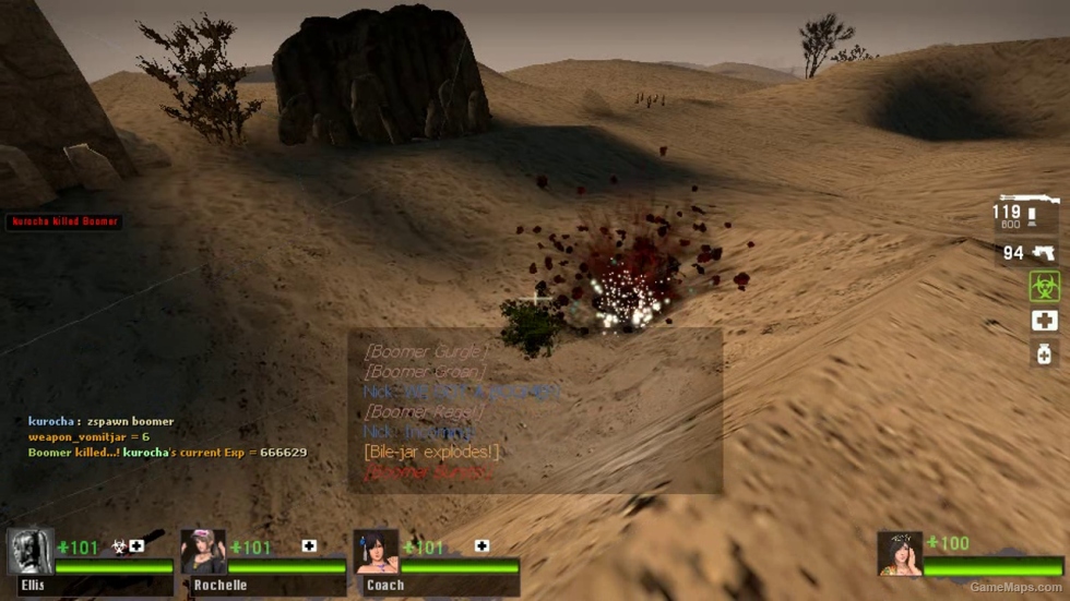 Corrosive Bile Bomb (Vscript)