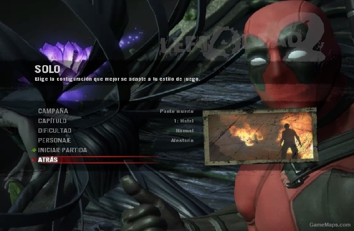 Crazy (Deadpool & Death) Menu video Mod