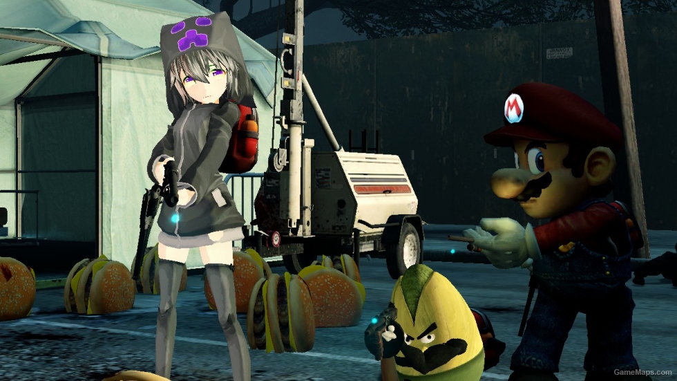 Creeper girl black (Endergirl) (reupload) Rochelle replacement