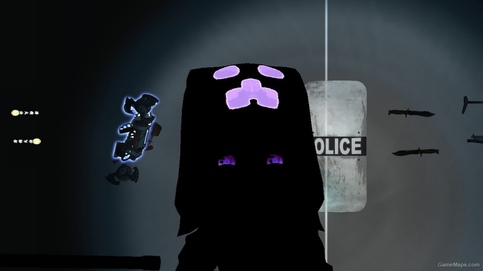 Creeper girl black (Endergirl) (reupload) Rochelle replacement