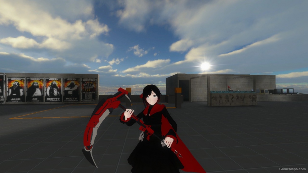 Crescent Rose Scythe (Fire Axe)