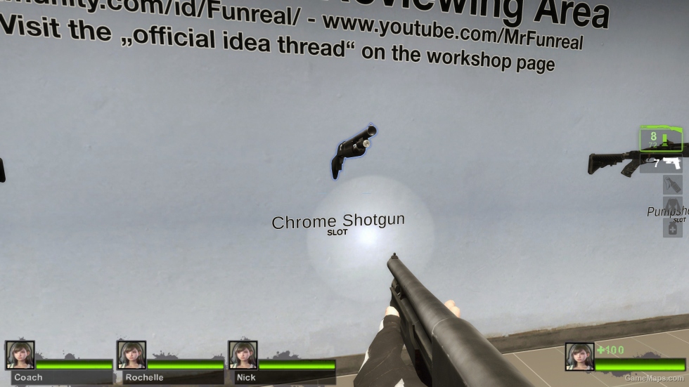Cry of Fear 870 [chrome shotgun] (request)