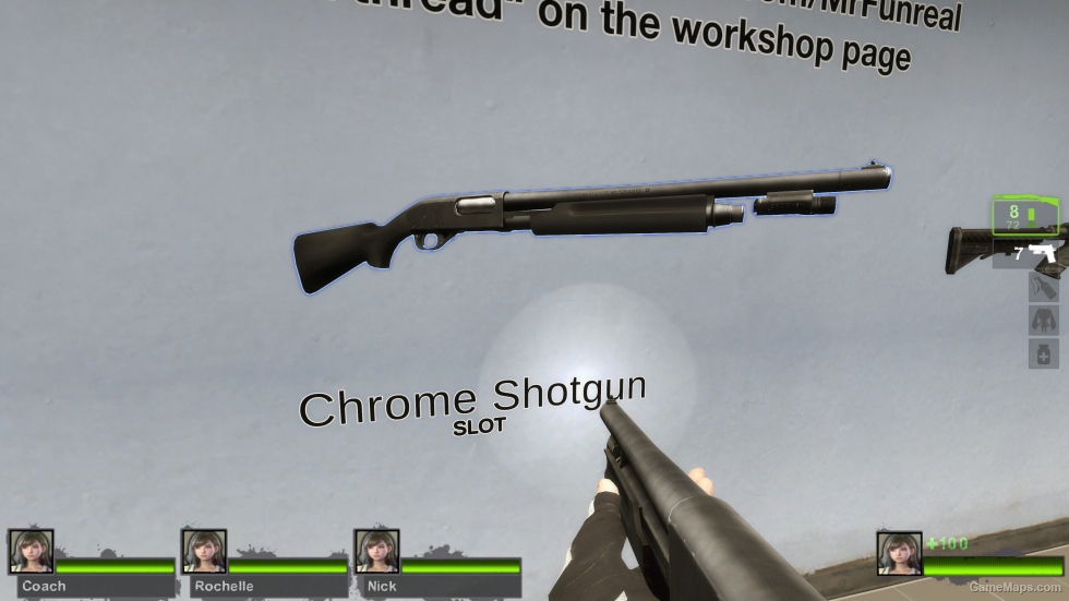 Cry of Fear 870 [chrome shotgun] (request)