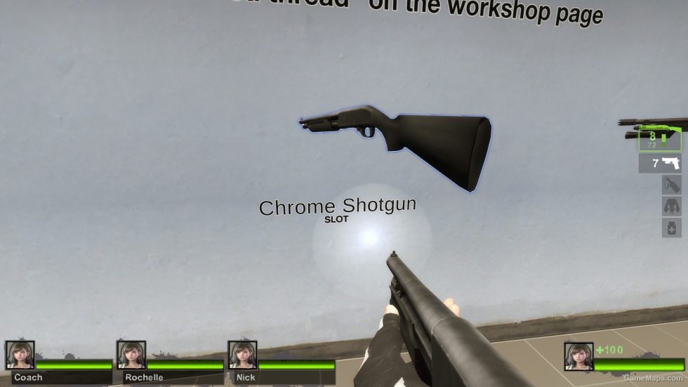 Cry of Fear 870 [chrome shotgun] (request)