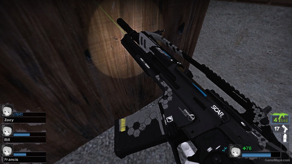 CRYSIS3 SCAR(M16) v3 (M16A2) [Sound fix Ver]