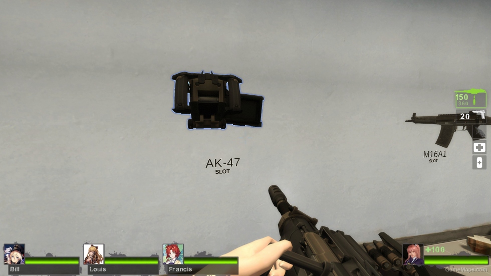 Crysis 2 HMG V2 new animations (AKM)