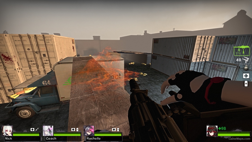 Crysis 2 HMG V2 new animations (AKM)