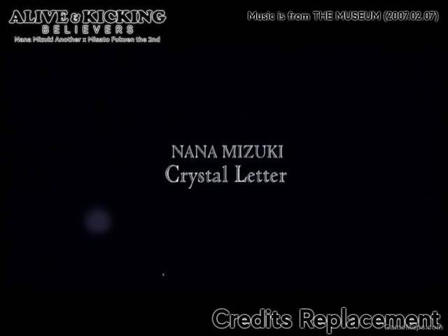 "Crystal Letter" by Nana Mizuki - Credits Replacement