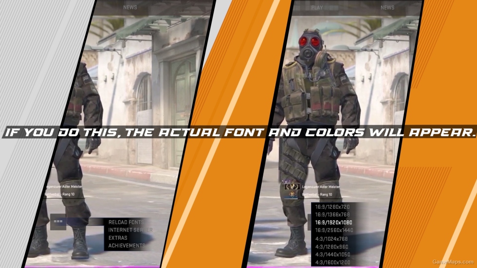 CS2 UI: Menu