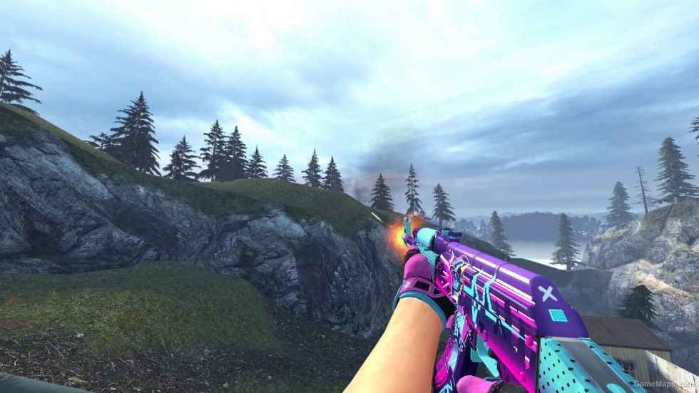 CS:GO Ak-47 Neon Rider IV