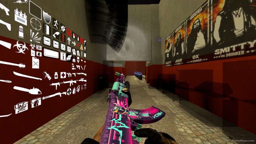 CS:GO AK47 | Neon Rider in L4D2 Animations (Reskin)