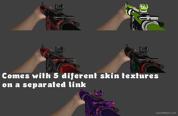 CS:GO M4A4 With Inter Animation