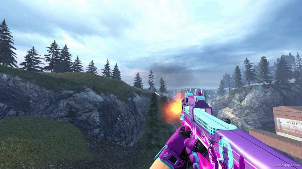 CS:GO P90 Neon Rider III