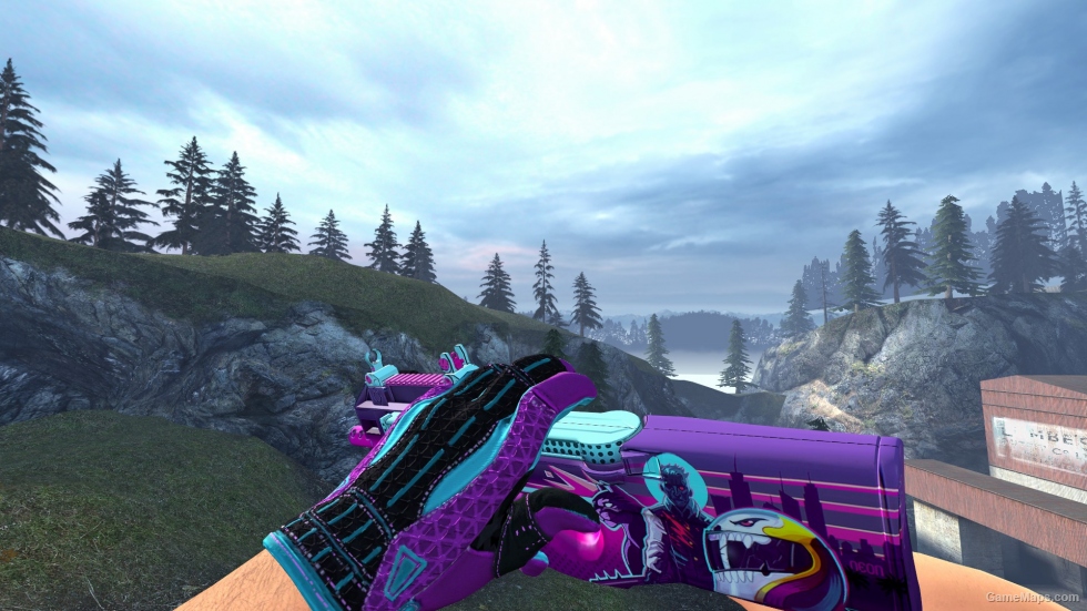 CS:GO P90 Neon Rider III