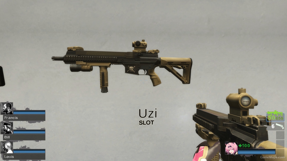 Cs Online 2 Ar 57 Pdw Uzi Left 4 Dead 2 Gamemaps
