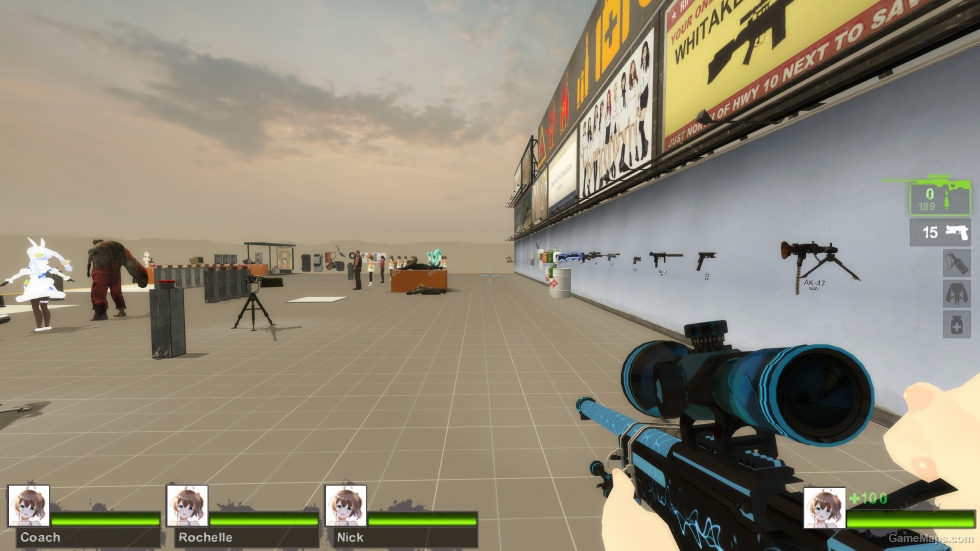 CSGO AWP Frost Hive [Glowing] (request) (Military Sniper)