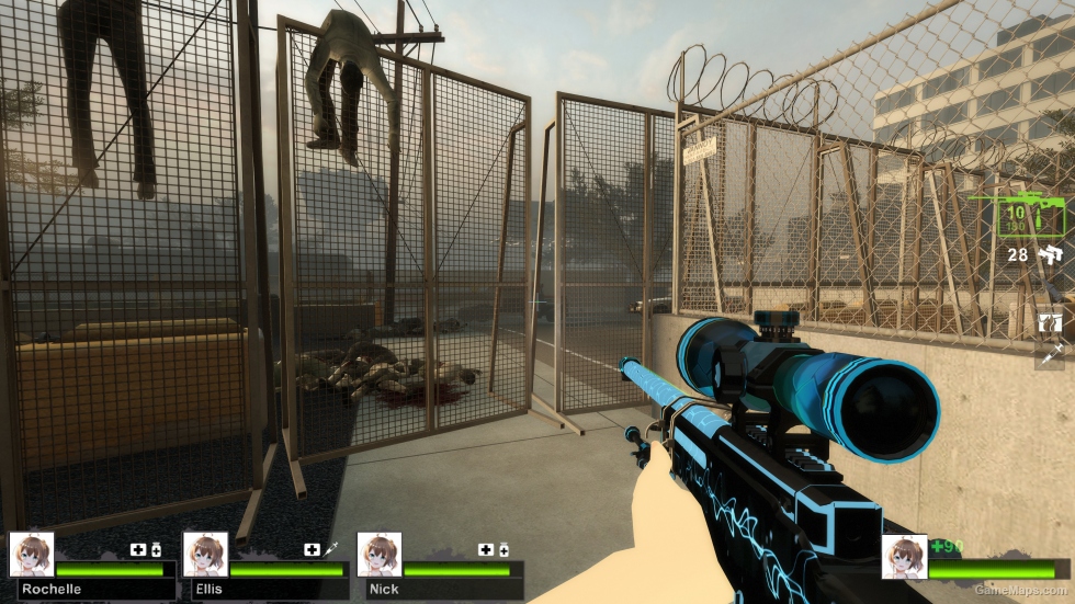 CSGO AWP Frost Hive [Glowing] (request) (Military Sniper)