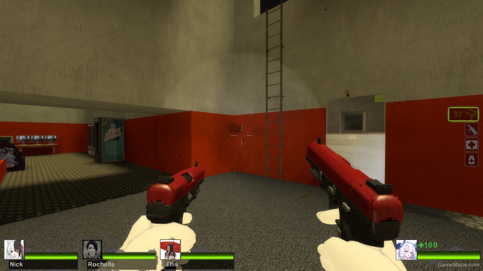 CSGO Five-SeveN v3 Red2 bo2a (Dual pistols) [request]