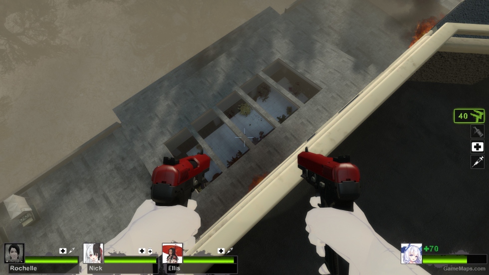 CSGO Five-SeveN v3 Red2 bo2a (Dual pistols) [request]