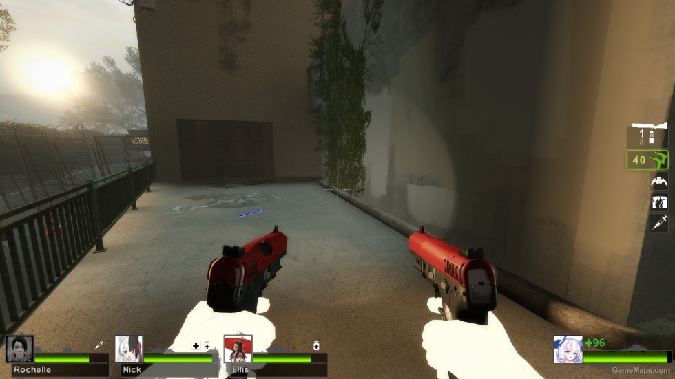 CSGO Five-SeveN v3 Red2 bo2a (Dual pistols) [request]