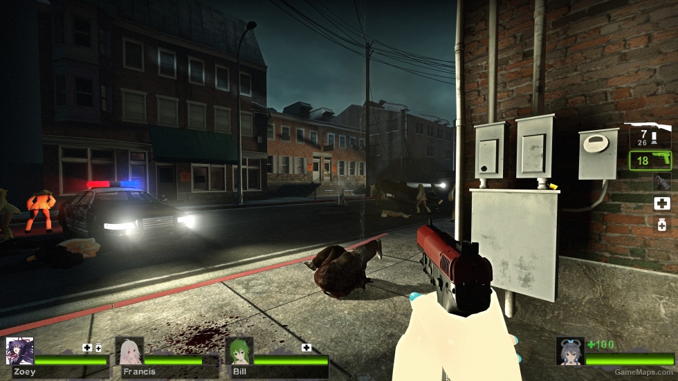 CSGO Five-SeveN v3 Red2 bo2a (Dual pistols) [request]