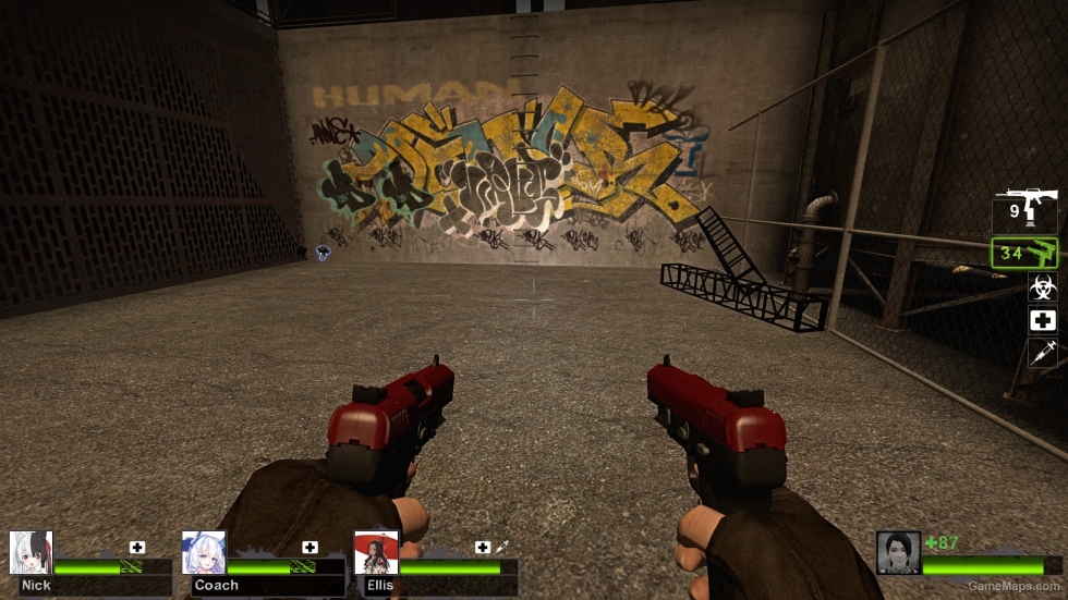 CSGO Five-SeveN v3 Red2 bo2a (Dual pistols) [request]