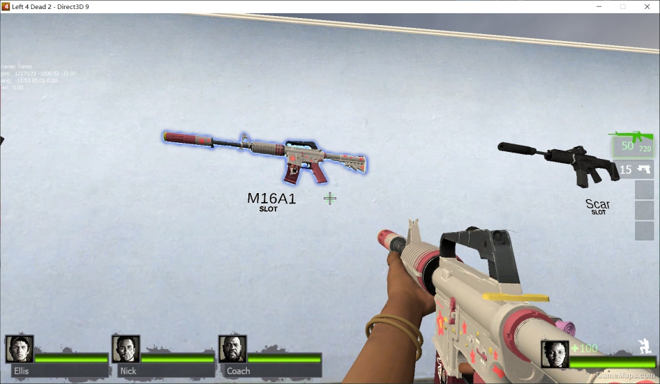 CSGO M4A1-S Erika (CSOL texture)