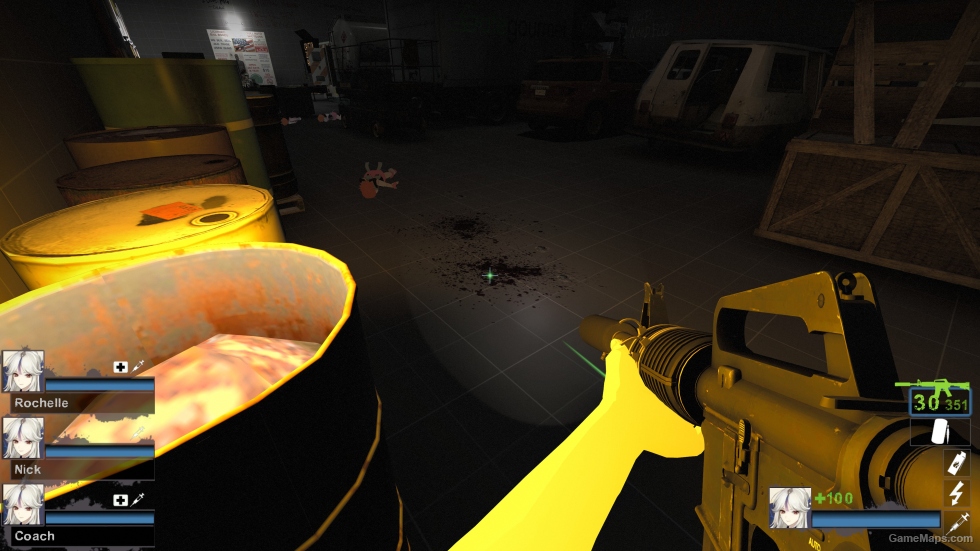 CSGO M4A1 (SILENCED) on Valve's [Desert Rifle] (request)
