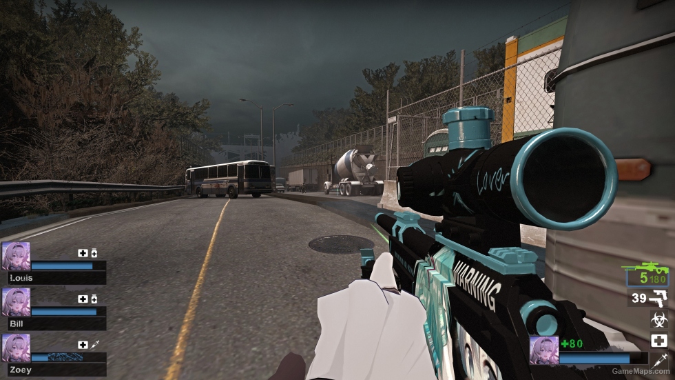 CSLR4-Hatsune Miku: Deep Sea Girl [Hatsune Miku] (military sniper)