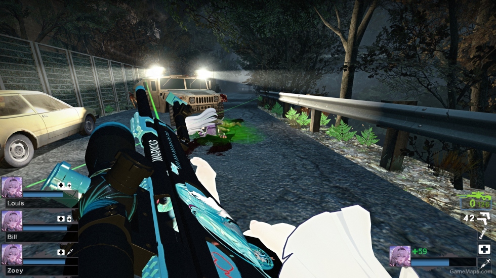 CSLR4-Hatsune Miku: Deep Sea Girl [Hatsune Miku] (military sniper)