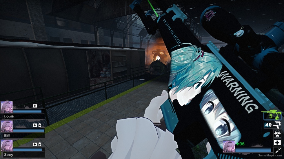CSLR4-Hatsune Miku: Deep Sea Girl [Hatsune Miku] (military sniper)
