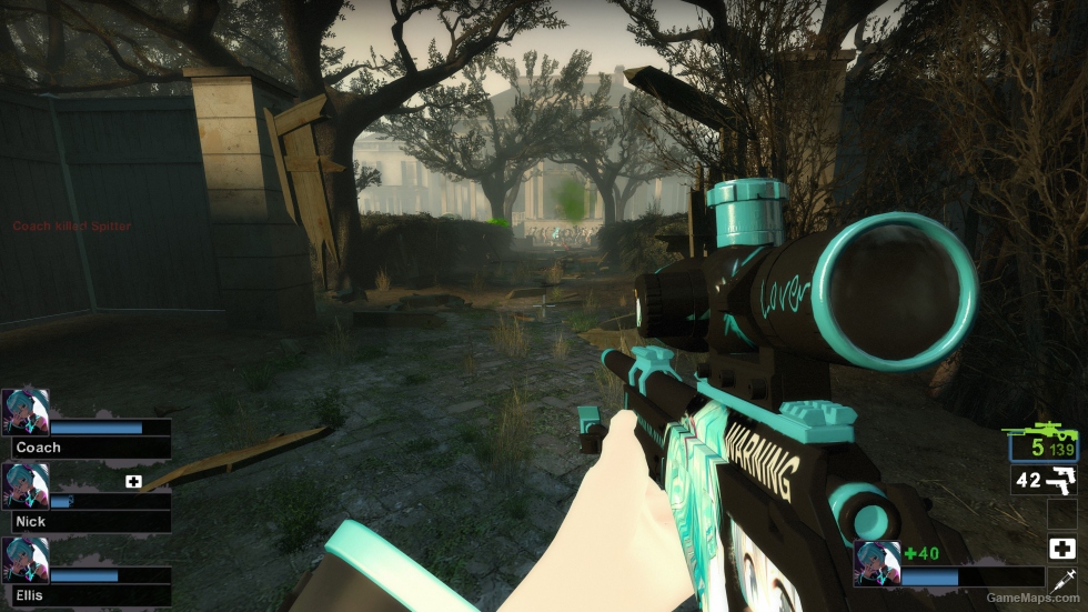 CSLR4-Hatsune Miku: Deep Sea Girl [Hatsune Miku] (military sniper)