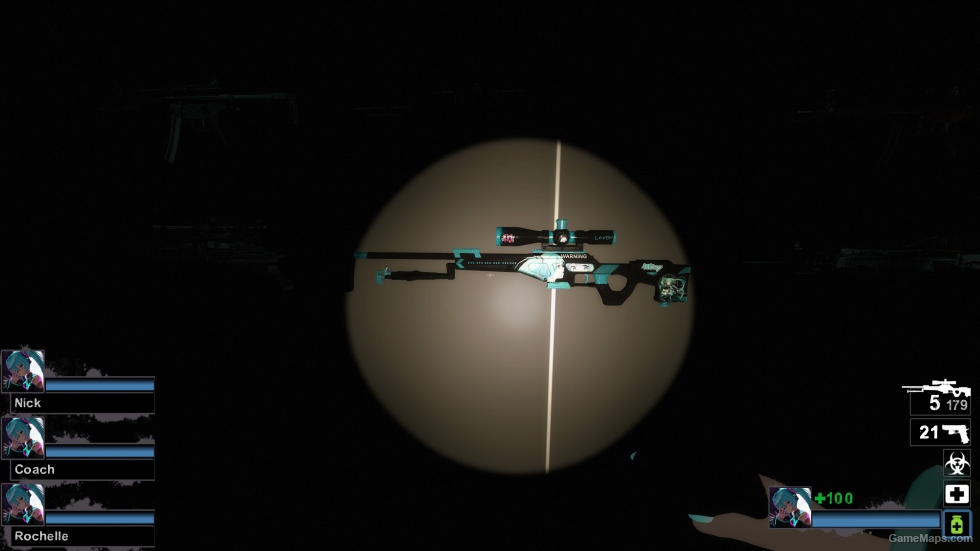 CSLR4-Hatsune Miku: Deep Sea Girl [Hatsune Miku] (military sniper)