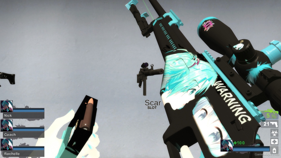 CSLR4-Hatsune Miku: Deep Sea Girl [Hatsune Miku] (military sniper)