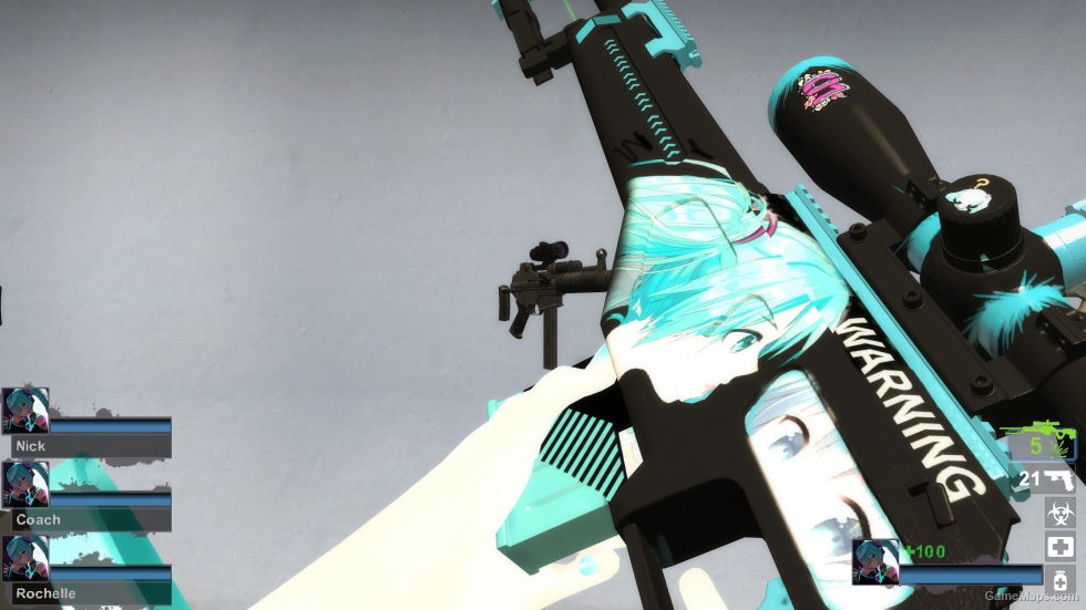 CSLR4-Hatsune Miku: Deep Sea Girl [Hatsune Miku] (military sniper)