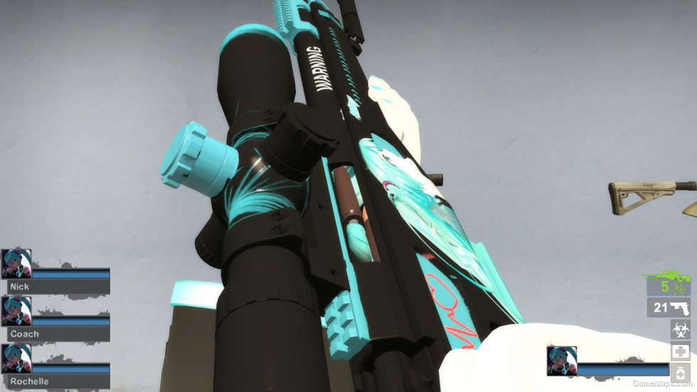 CSLR4-Hatsune Miku: Deep Sea Girl [Hatsune Miku] (military sniper)