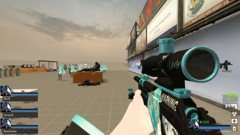 CSLR4-Hatsune Miku: Deep Sea Girl [Hatsune Miku] (military sniper)