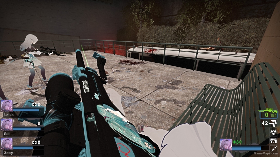 CSLR4-Hatsune Miku: Deep Sea Girl [Hatsune Miku] (military sniper)