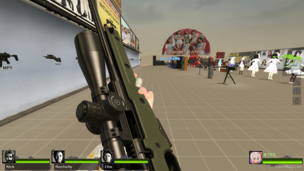 Css hidden awp improved hq model v8 mod for left 4 dead 2 gamemaps