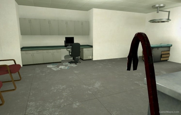 Cursed City - Map 1: A hospital room Cursed City
