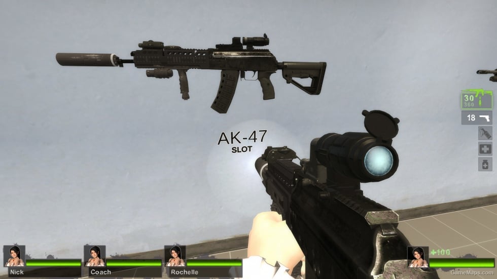 Custom AK-12 with attachments v7 (AK-47) [request]